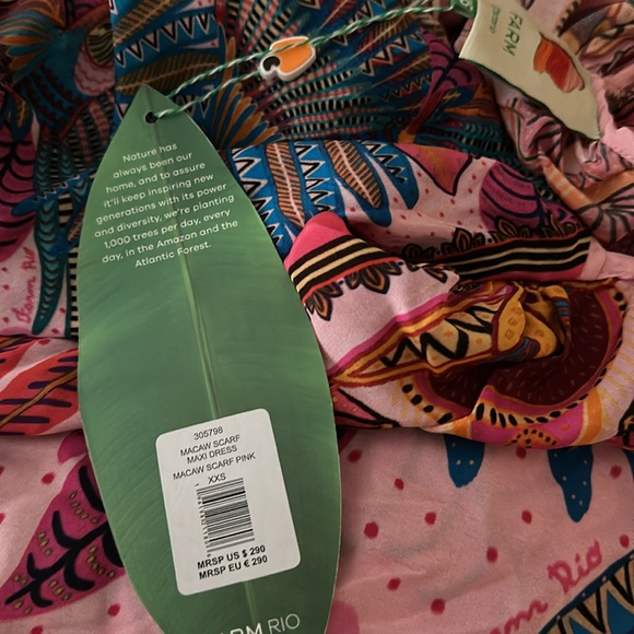 FARM Rio Colorful Maxi Dress - Picture 2 of 2